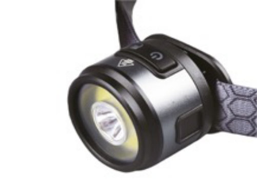 დატენვადი შუბლის ფარანი Panther PT-5203, 3 ვტ + COB LED, 800 mAh, 800 ლუმენი, 7 რეჟიმი