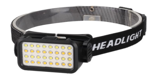 დატენვადი შუბლის ფარანი Panther PT-5222, 32 SMD LED, 800 ლუმენი, 5 რეჟიმი