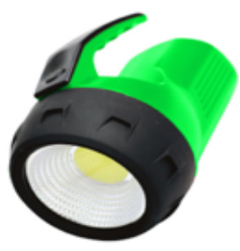 ფანარი Panther PT-7109 Y, COB LED, 4×AA, 800 ლუმენი, მწვანე