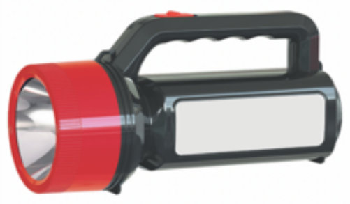 დატენვადი ფანარი Panther PT-7695, 3 ვტ LED + 24 LED, 500 ლუმენი, 2 რეჟიმი, საკიდი თასმით