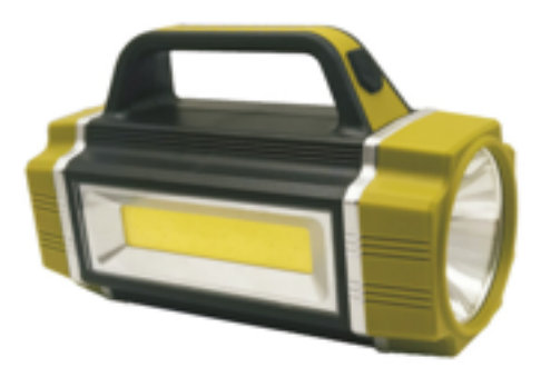 მზის ბატარეიანი დატენვადი ფანარი Panther PT-8207, 3 ვტ LED + COB LED + წითელი LED, 2400 mAh, 100 ლუმენი