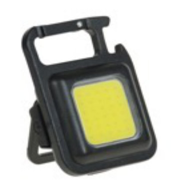დატენვადი სანათი სამაგრით Panther PT-909, COB LED, 200 mAh, 500 ლუმენი