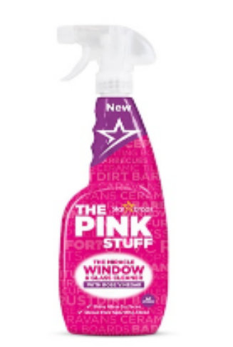 The Pink Stuff ფანჯრისა და შუშის საწმენდი ვარდის ძმრით 750 მლ