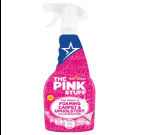 The Pink Stuff ხალიჩებისა და რბილი ავეჯის ლაქების მოსაშორებელი ქაფი 500 მლ