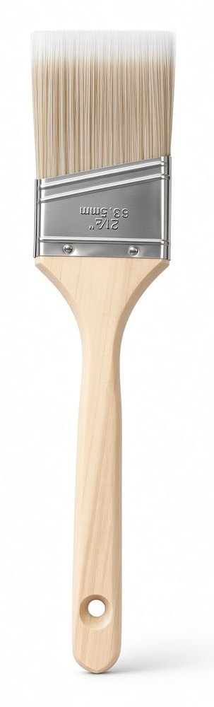 Paint brush with wooden handle 2.5"