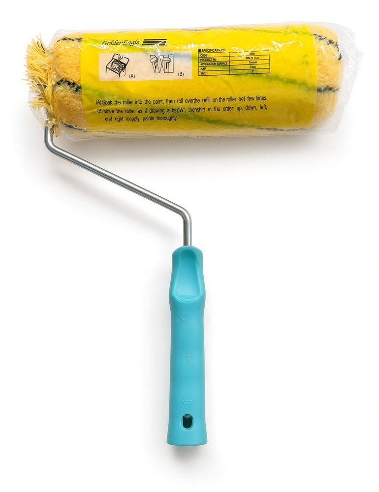 Paint roller 20 cm blue