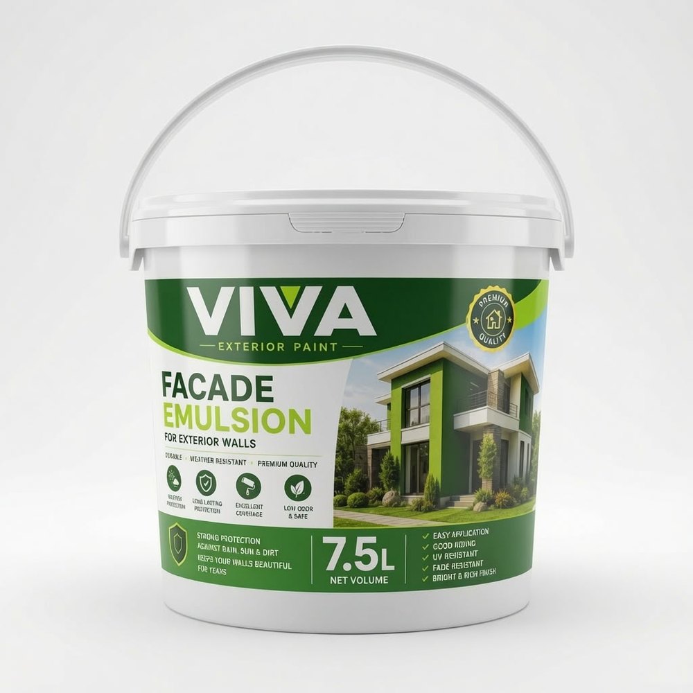 100% acrylic facade paint 7.5 L
