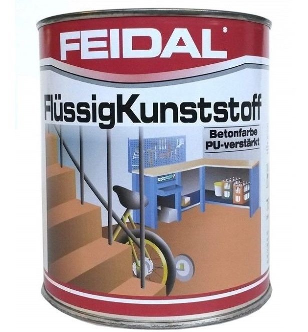Feidal Flussigkunststoff 2.5L steingrau RAL 7030 (პოლიურეთანის ზეთოვანი საღებავი)
