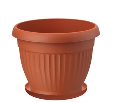 ქოთანი ყვავილის Flowerpot Dona 12 terracotta
