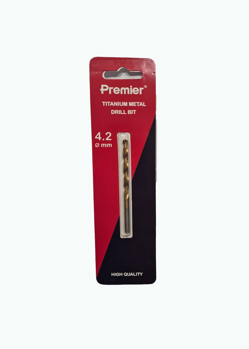 Premier-ის ლითონის ტიტანიზირებული ბურღი; 4.2მმ
