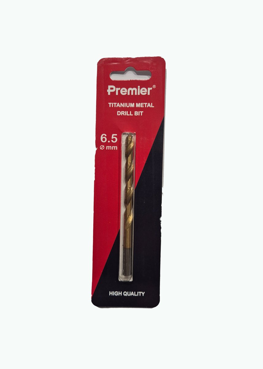 Premier-ის ლითონის ტიტანიზირებული ბურღი; 6.5მმ