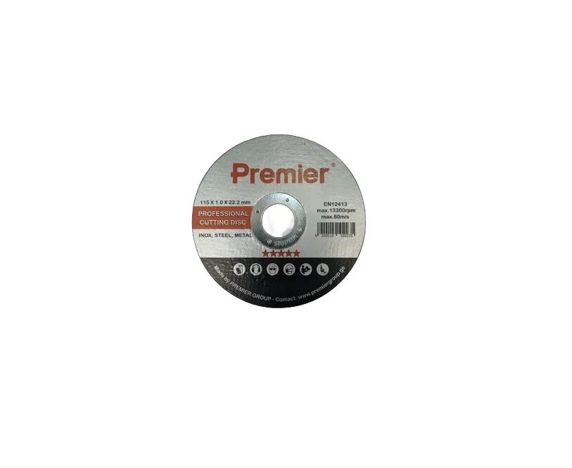 Premier ლითონის საჭრელი დისკი; 115×1.0x22 მმ