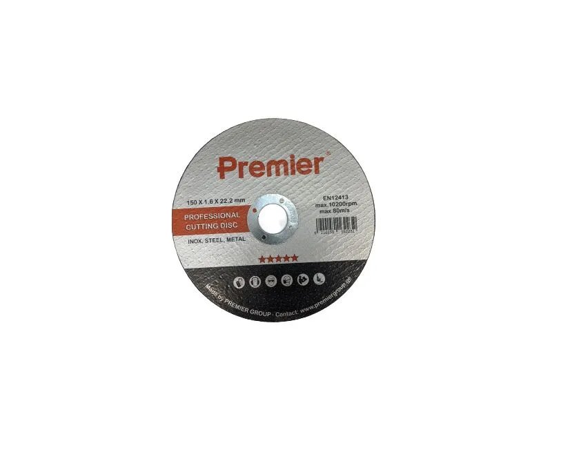 Premier ლითონის საჭრელი დისკი; 150×1.6×22 მმ