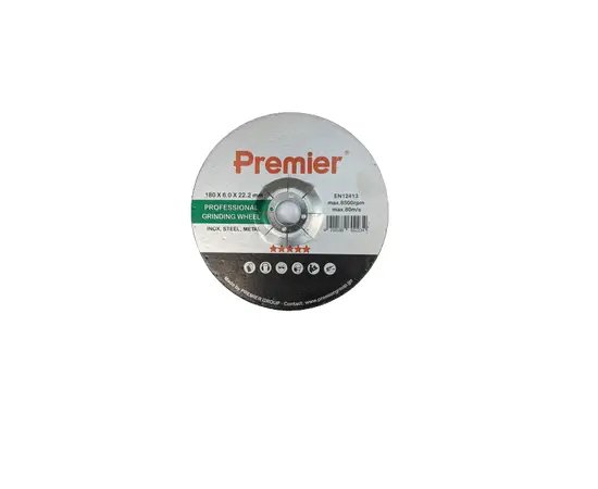 Premier ლითონის საპრიალებელი დისკი; 180×6.0x22 მმ