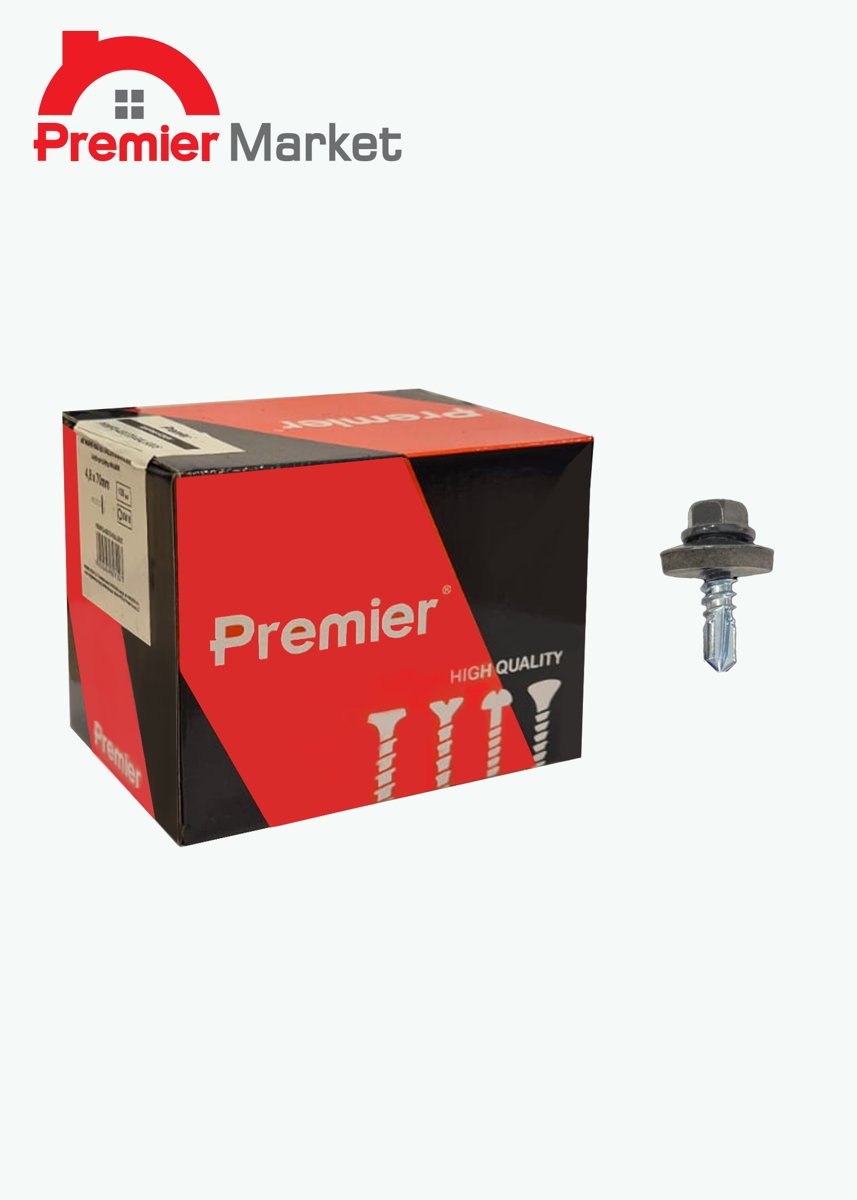 5.5×19მმ სახურავის ჭანჭიკი (200ც)