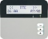 Teletek LCD კლავიატურა Eclipse LCD32 PR, 8 დანაყოფი