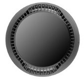 Teletek მისამართული კვამლის დეტექტორი SensoIRIS S130 IS Black, იზოლატორით, შავი