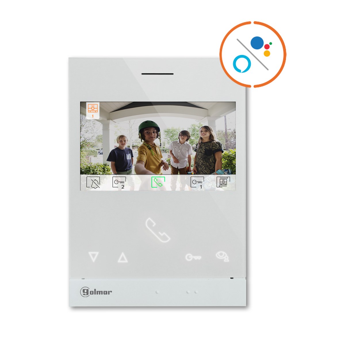Golmar WiFi მონიტორი 4.3" ეკრანით ART 4W Lite/G2+, G2+ სისტემა