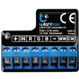 Simon LED კონტროლერი WlightBox, RGB/RGBW/CT/RGB+CT