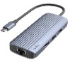 Cudy USB-C ჰაბი 6-ში-1 UH606, GbE, HDMI 4K@60Hz