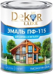 კუბანის საღებავები „დეკორი“ პფ-115 თეთრი 2,6 კგ