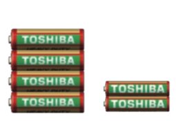 Toshiba Heavy Duty, Red D, 2-pc shrink
