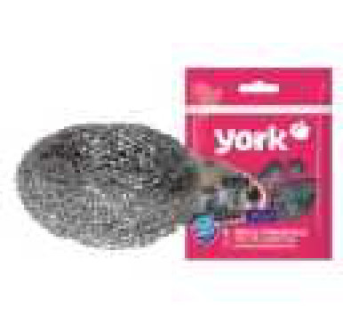 York ჭურჭლის სახეხი სპირალური მეტალის ღრუბელი „მეგა“, 1 ც