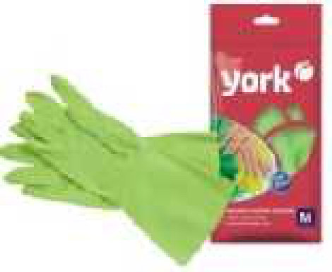 York რეზინის ხელთათმანი ალოე ვერათი, ზომა L, 65 გ
