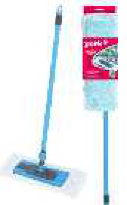 York POWER COLLECT ბრტყელი მოპი ტელესკოპური ტარით 160 სმ და 360° მოძრავი თავით, 45 სმ