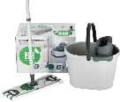 York ECO EGO Circular მოპის ნაკრები საწური ვედროთი 13 ლ, ბრტყელი მოპი ტელესკოპური ტარით 130 სმ, მიკროფიბრა 40x15
